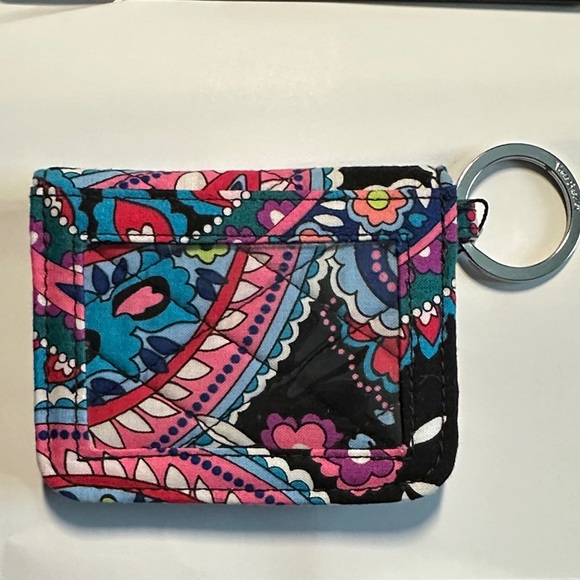 Vera Bradley Multicolor Paisley Key and Card Holder NWT - Picture 2 of 5